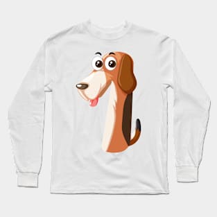 Dog Stickers Long Sleeve T-Shirt